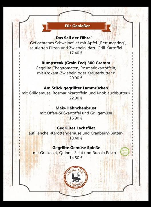 Grill Bar Fahrhaus